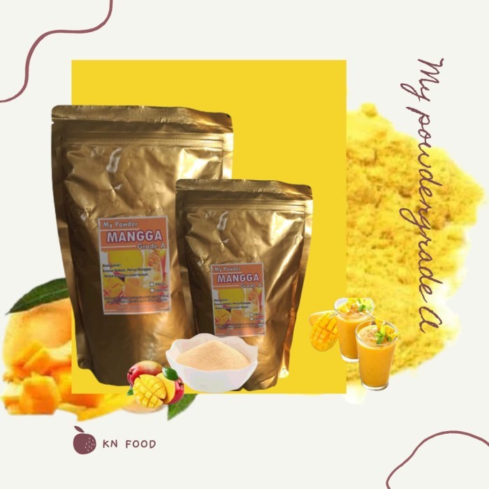 

Bubuk Minuman My Powder Rasa Mangga Grade A 500 Gram.