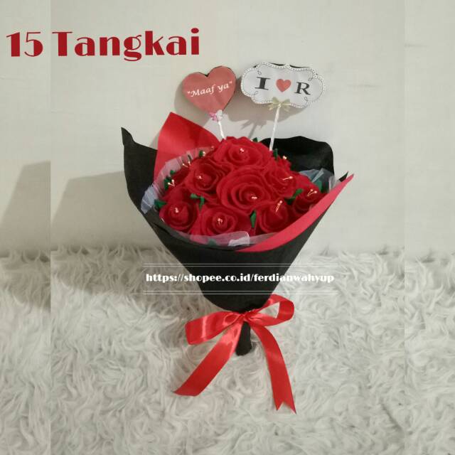 Buket bunga flanel / bunga flanel / buket bunga