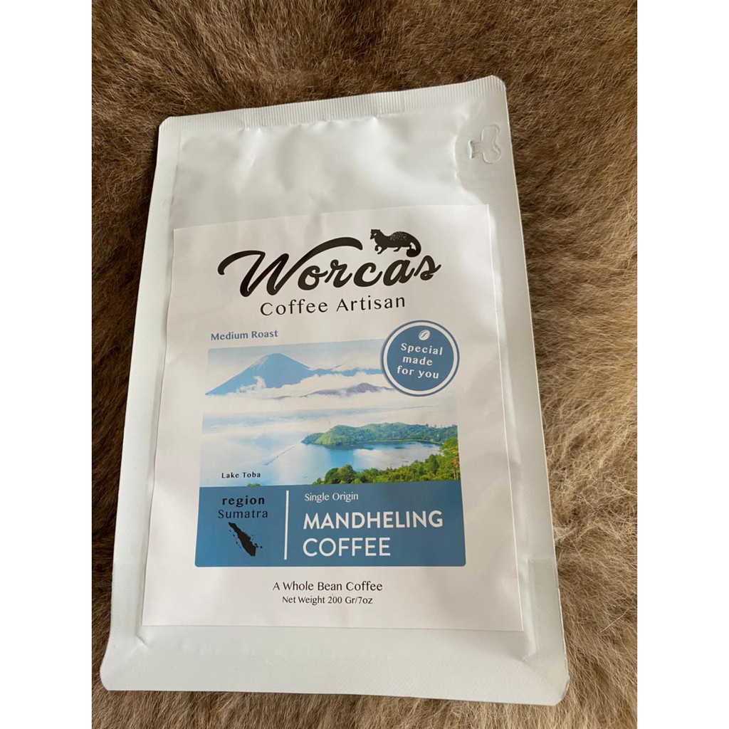 

WORCAS COFFEE MANDHELING 200 GRAM | MEDIUM ROAST