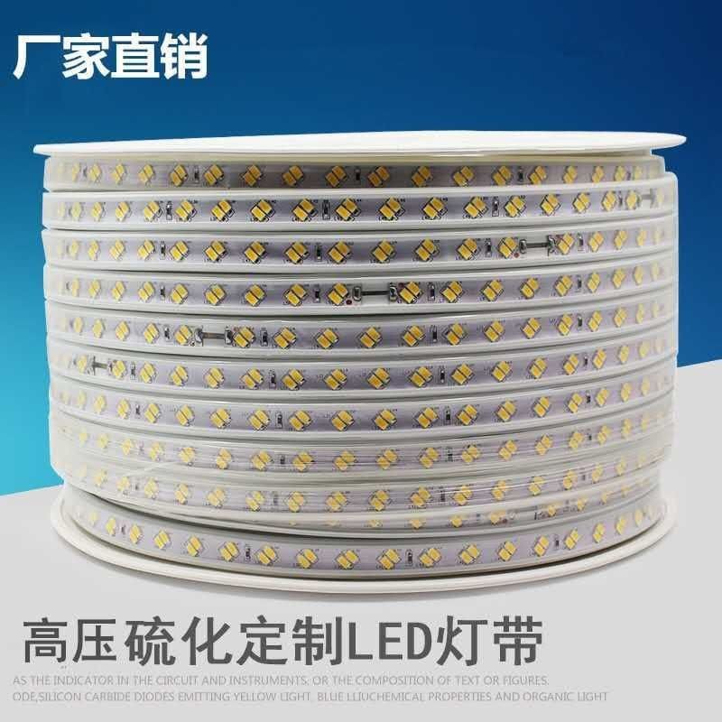 Lampu LED strip 5730 220V Double Led Meteran