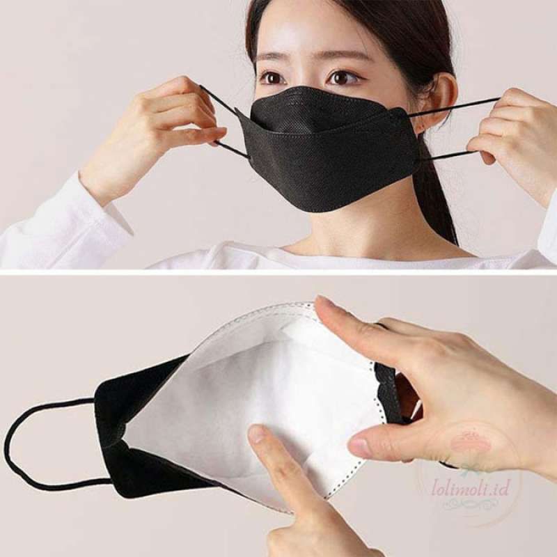Masker KF94 korea 4 ply / KN94 warna MURAH isi 10 murah bahan premium