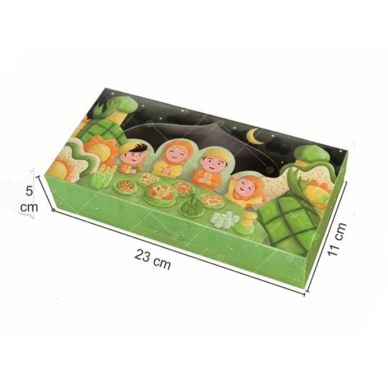 

cake box - box kue lebaran - dus kue lebaran - box kue cantik - box kue murah - box hampers