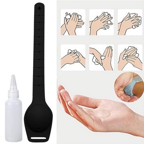 PA Gelang Anak Dewasa Silikon Portable Untuk Hand Sanitizer Pembersih tangan Hand Dispenser Murah BT SS120