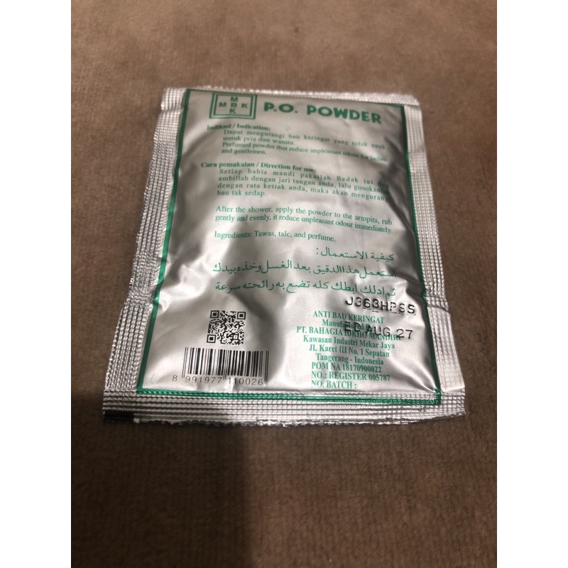 Bedak MBK Powder 13.6 Gram