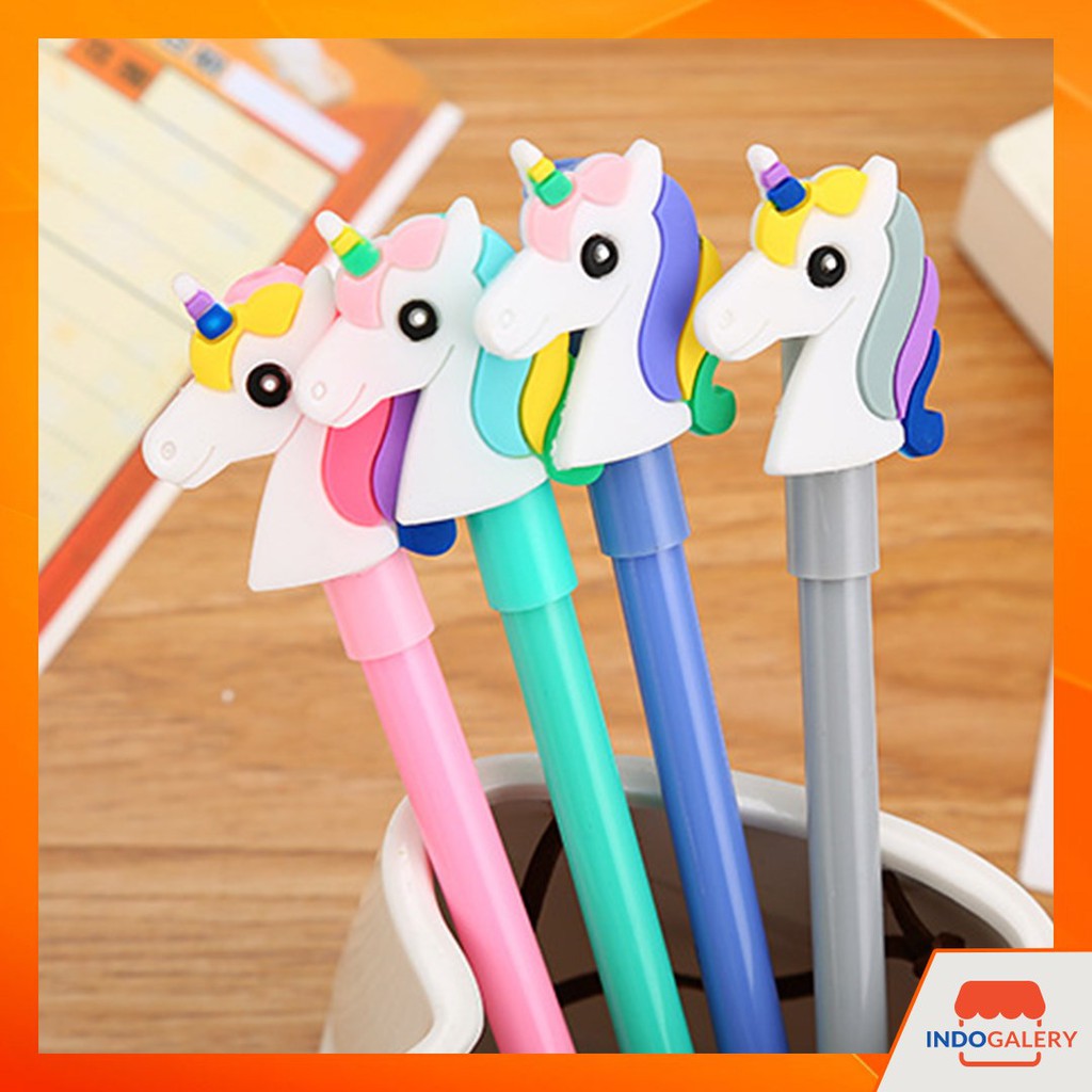 PULPEN KARAKTER KUDA PONI RAINBOW ALAT TULIS ANAK PULPEN KARAKTER KUDA PONI RAINBOW ALAT TULIS ANAK