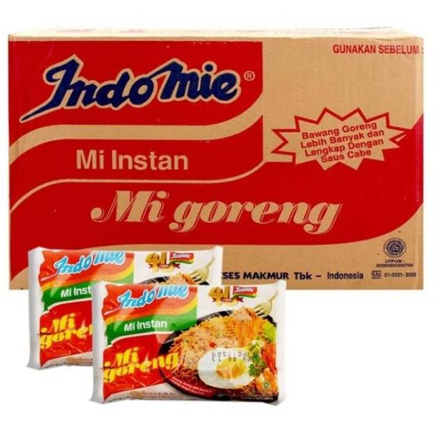 

sembako murah Indomie Goreng 1 Dus (40pcs) Rp 100.000
