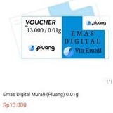 emas digital murah(pluang)0.01g