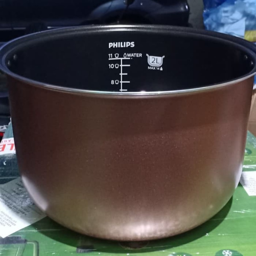 Panci Magic Com / Inner Pot Philips 2L Gold - Termurah