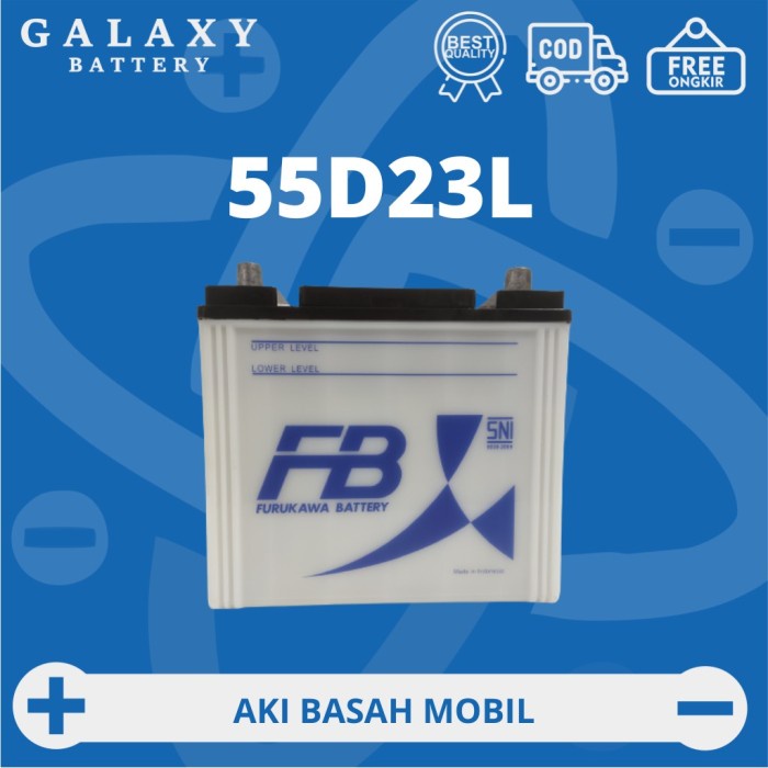 Jual Aki Mobil Hyundai Grand Avega (2011) + Tucson 55D23L Furukawa