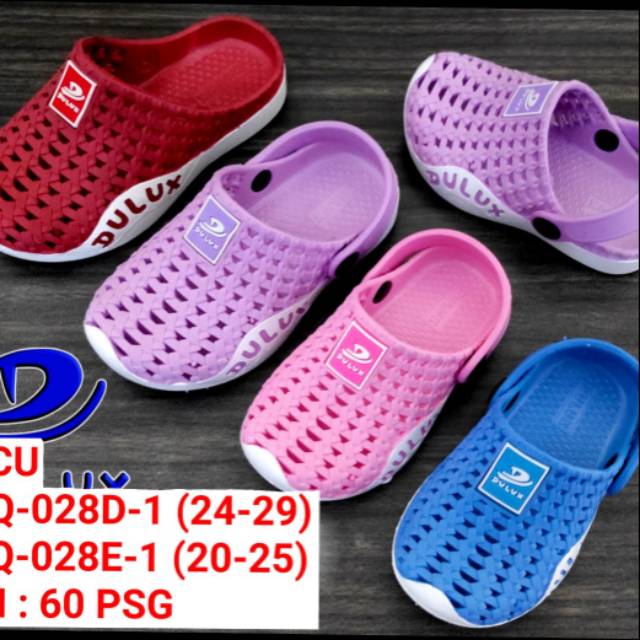  Sandal  anak  Baim unisex Sandal  anak  model  bakpao not 