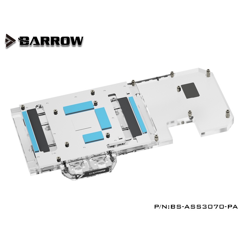 BARROW BS-ASS3070-PA GPU Block for ASUS STRIX RTX 3060Ti 3070 ARGB