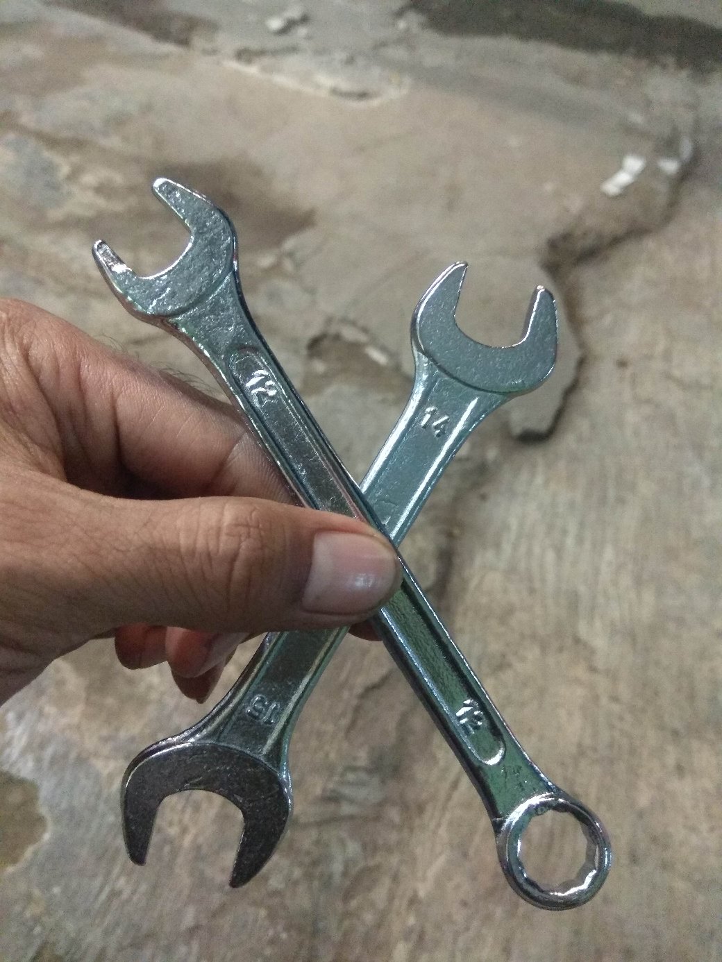 Kunci Ring Pas Diamond Ukuran Variatif