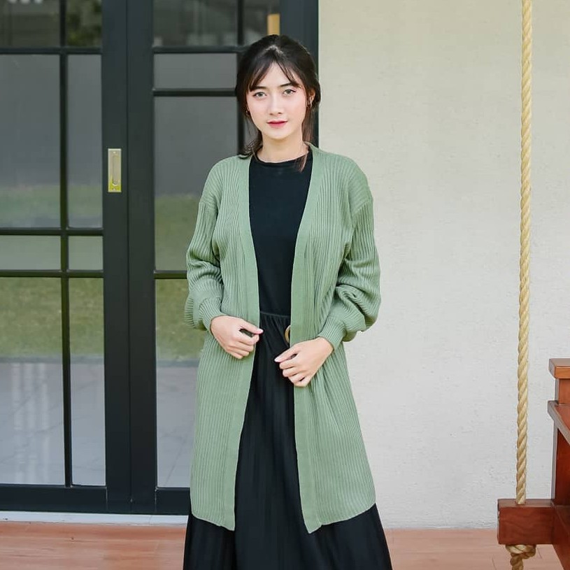 Cardigan Oversize Zahira Balonny kardigan Rajut