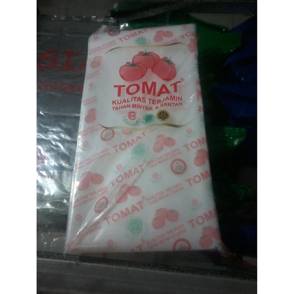Plastik PE Merk Tomat Uk. 40 x 60