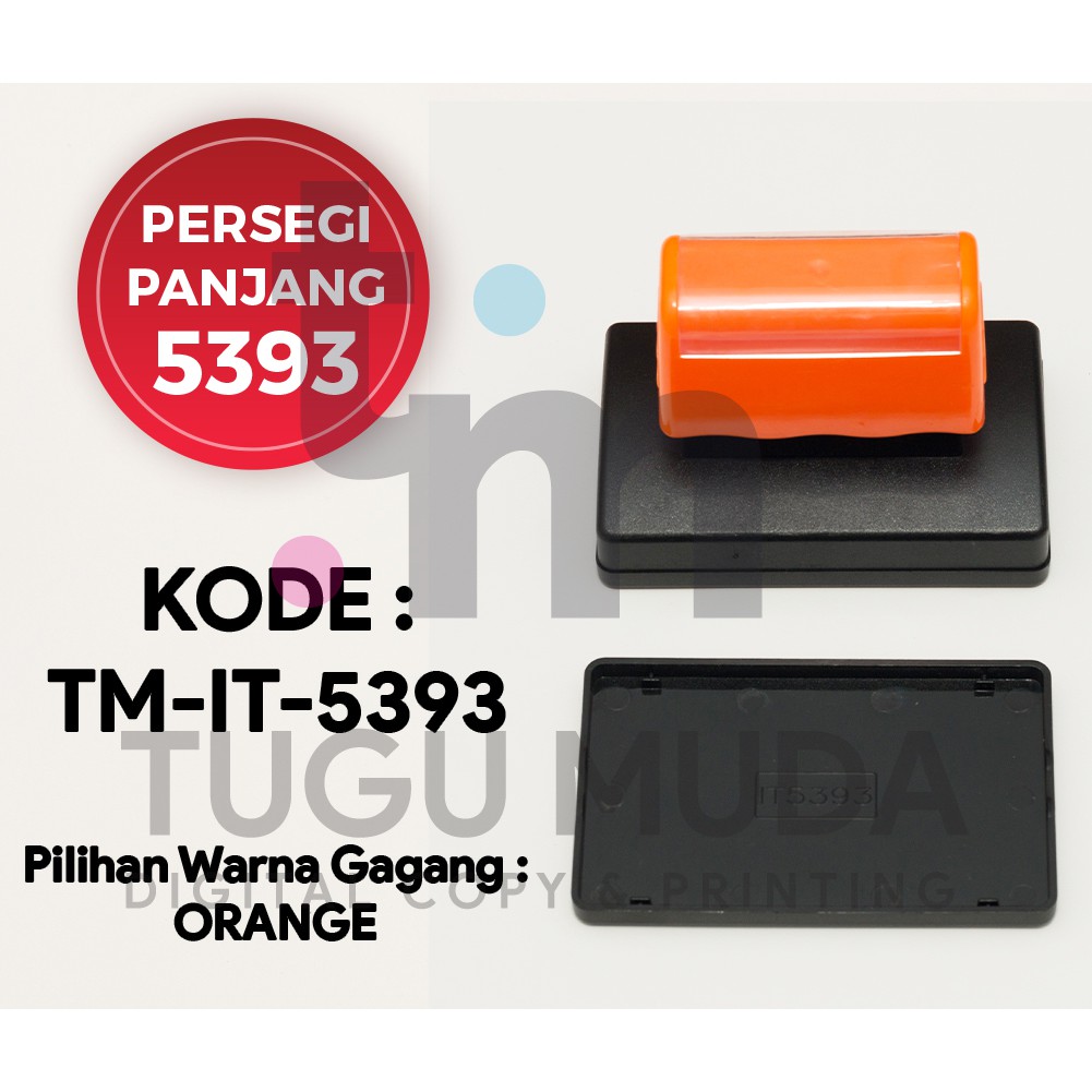 

GROSIR Gagang Flash Stamp PERSEGI PANJANG 5393 (53x93mm) -TM-IT-5393