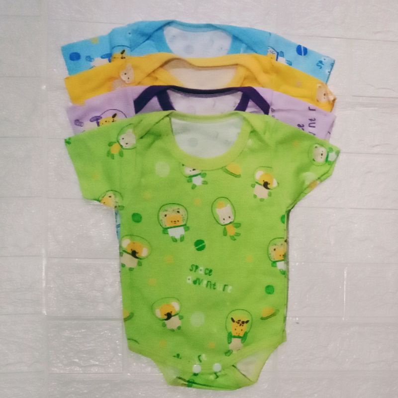 Romper Bayi warna Katun DK space adventure murah