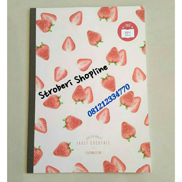 

Buku Tulis Strawberry IMPORT