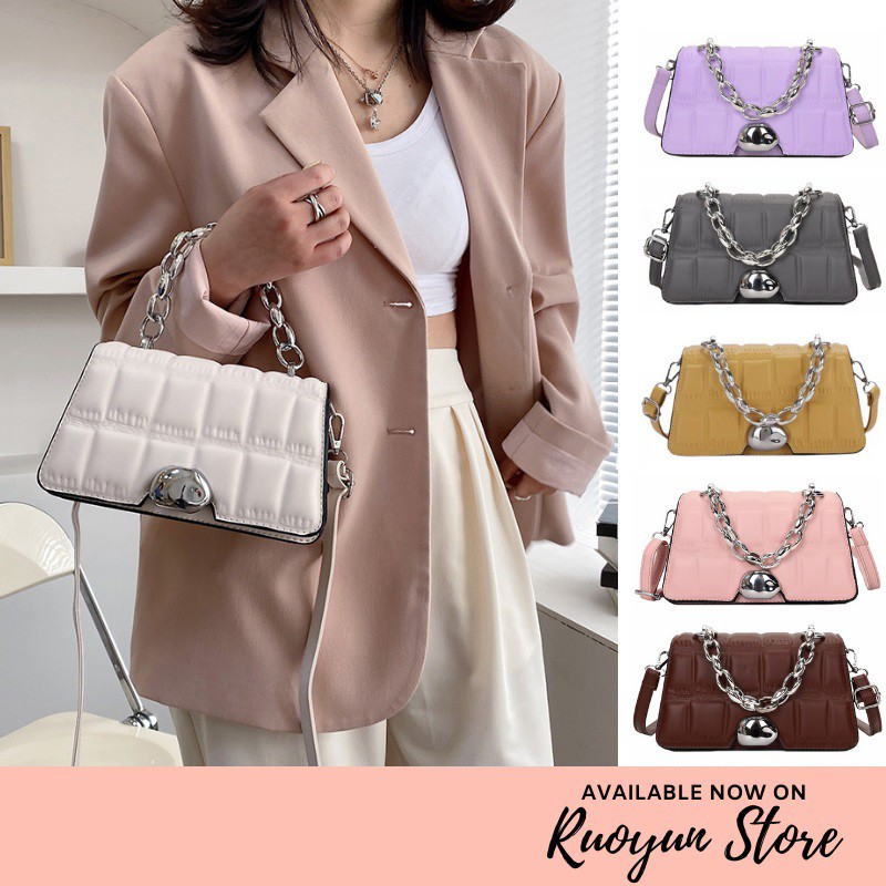 RYX - Chunky Bar Tas Selempang Korea Fashion Casual - Ori Import