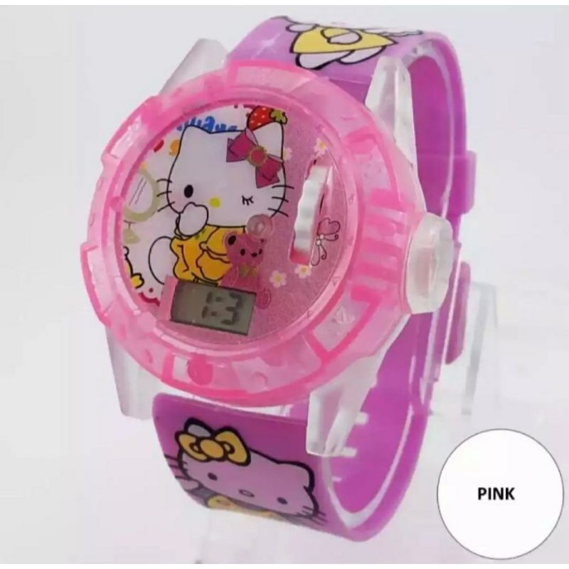 jam anak jam tangan anak melody laser jam tangan anak perempuan fashion trendy