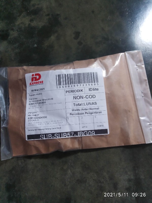 Gelang Tali Karakter//gelang Lapis Emas