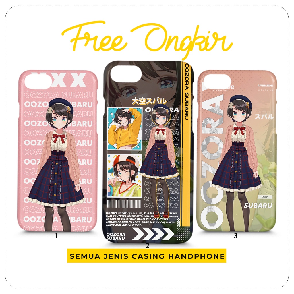 Case Oozora Subaru Vtuber Hololive JP Custom Casing HP