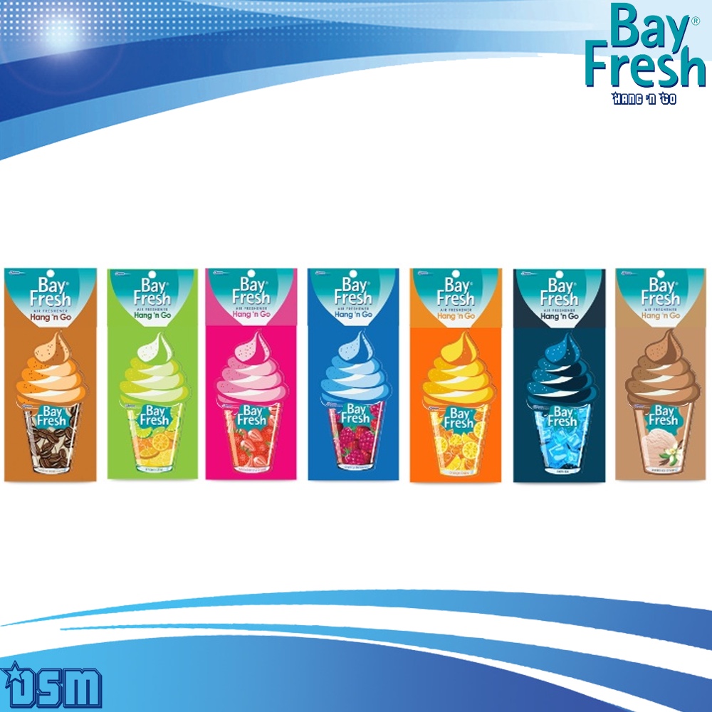 Bayfresh Hang N Go Air Freshener / Parfum Mobil / Pengharum Ruangan / DSM