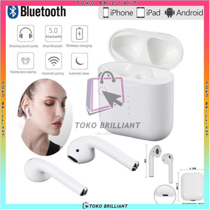 [Bisa Bayar Ditempat] Sport True Wireless Earphone i7S Handsfree i7s tws