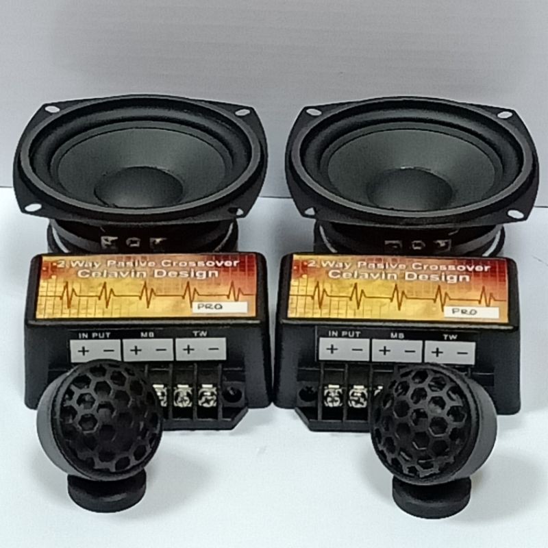Speaker Split 4inch Celavin Design Pro 420 Sound Quality Series