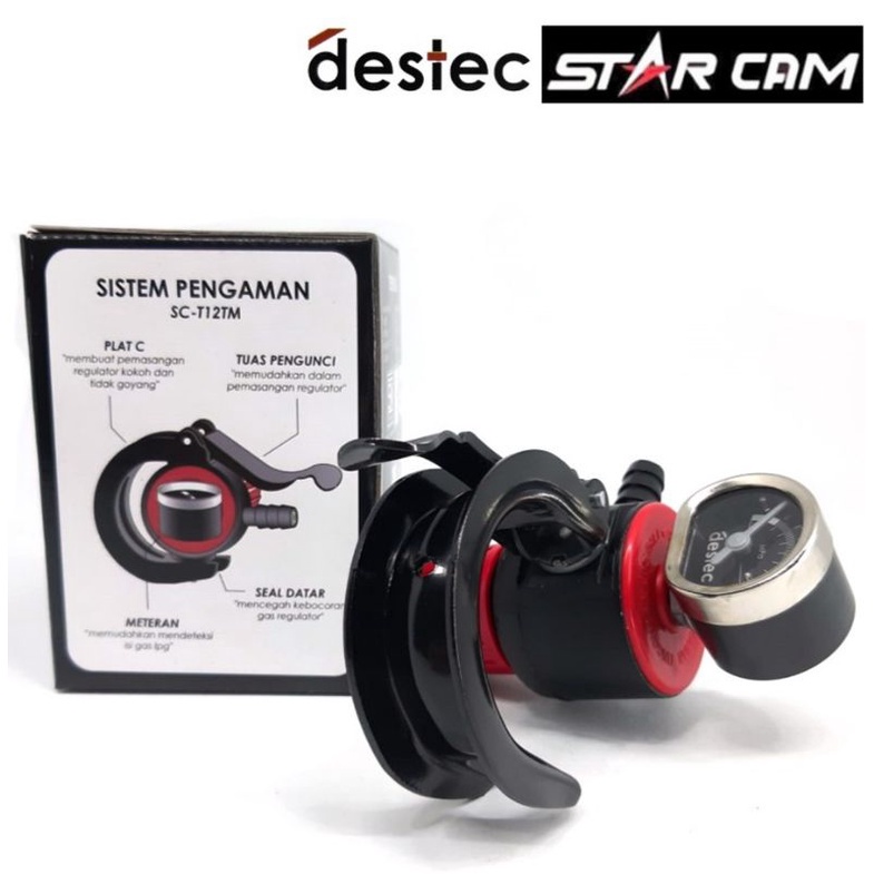 STARCAM , HP  METER  , , SC-TT202M   Supreme regulator gas tekanan tinggi