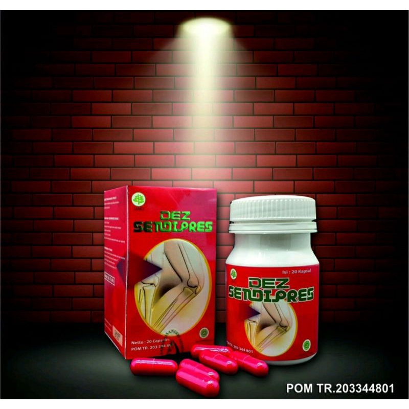 DEZ PROPOLIS DEZ SENDIPRES HERBAL ALAMI NYERI SENDI 1 BOX ISI 4 BOTOL