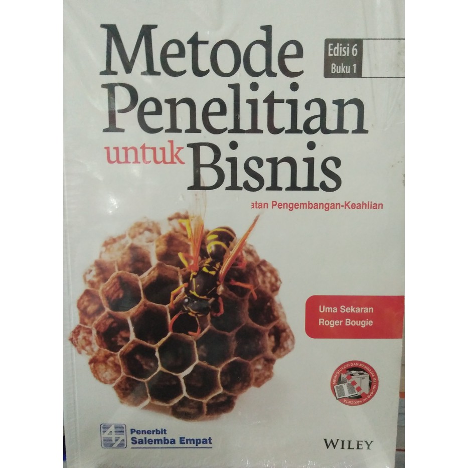 Metode Penelitian Bisnis Buku 1 By Uma Sekaran