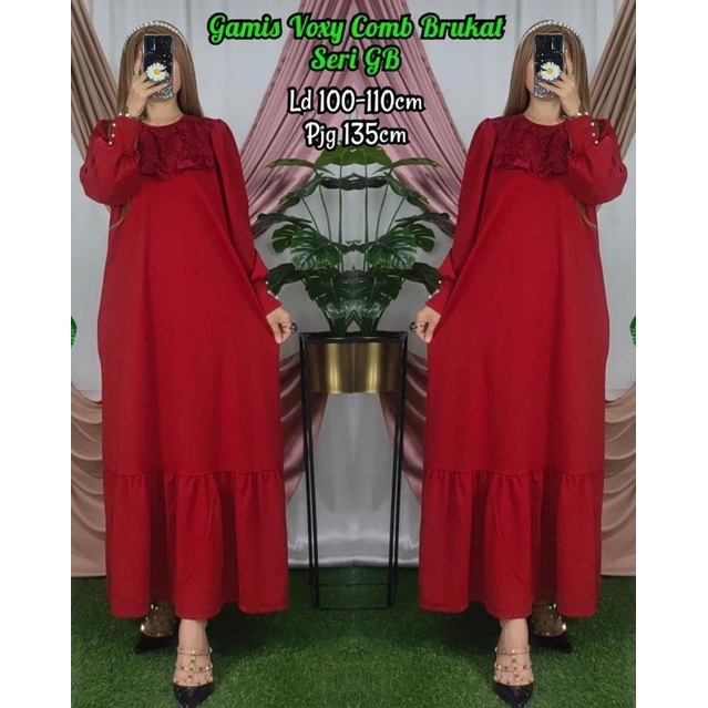 gamis brukat seri GB seri GA