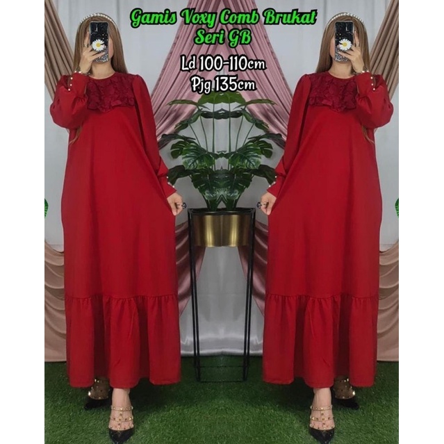 gamis brukat seri GB seri GA