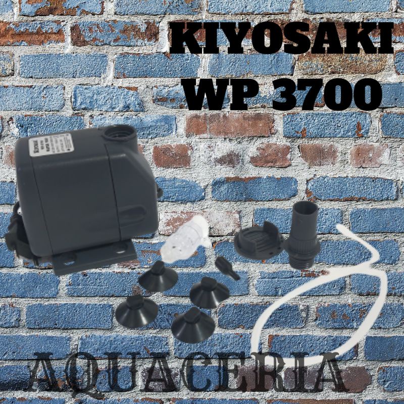 pompa celup kiyosaki wp 3700 power head aquarium/kolam