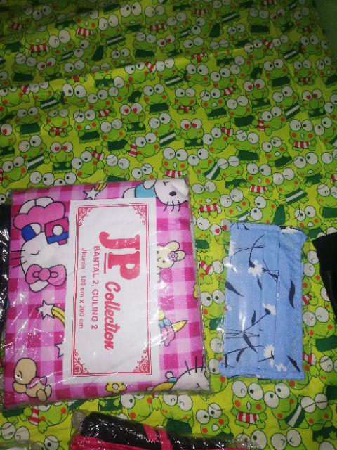 Sprei Homemade Hk Square Pink