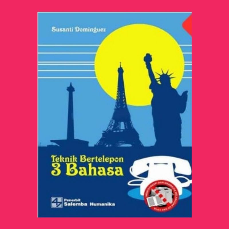 teknik bertelepon 3 bahasa... original