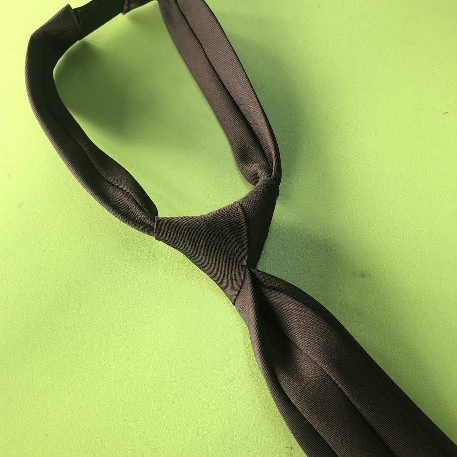 Dasi Satpam / Security Coklat - Dasi Coklat - Dasi Security Coklat