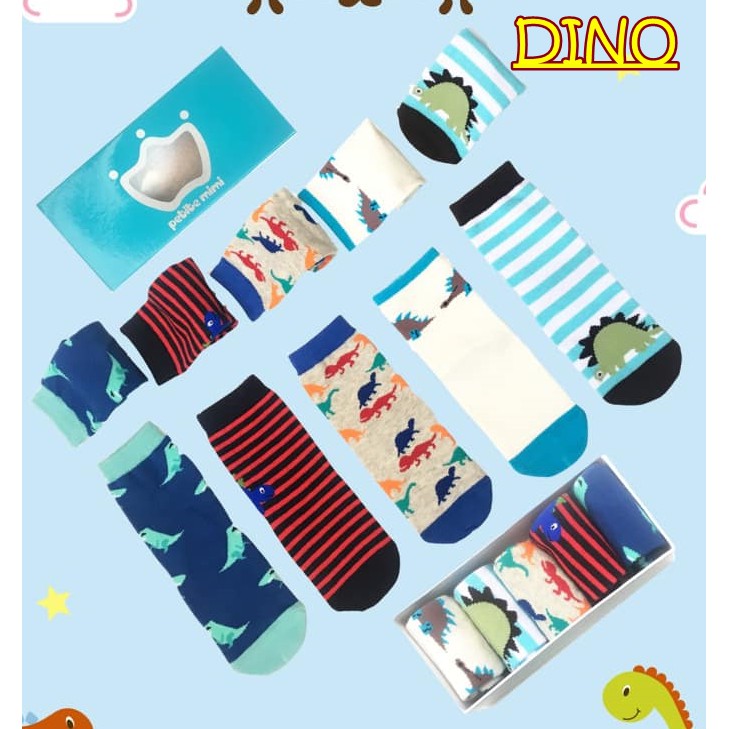 KAO15 KAOS KAKI PETITE MIMI SHORT SOCK 5IN1 / KAOS KAKI ANAK