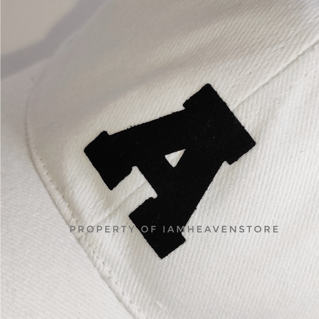 Topi Baseball Putih Abjad Huruf Teks Alphabet A B C D E F G H I J K L M N O P Q R S T U V W X Y Z Basebalcap White