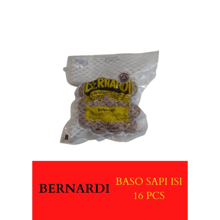

BERNARDI BASO ISI 16 PCS