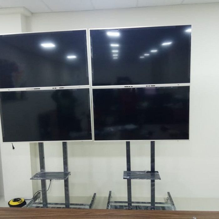 BRAKET STANDING TV 32 40 43 49 50 55 60 INCH ATAS BAWAH SUPER KOKOH