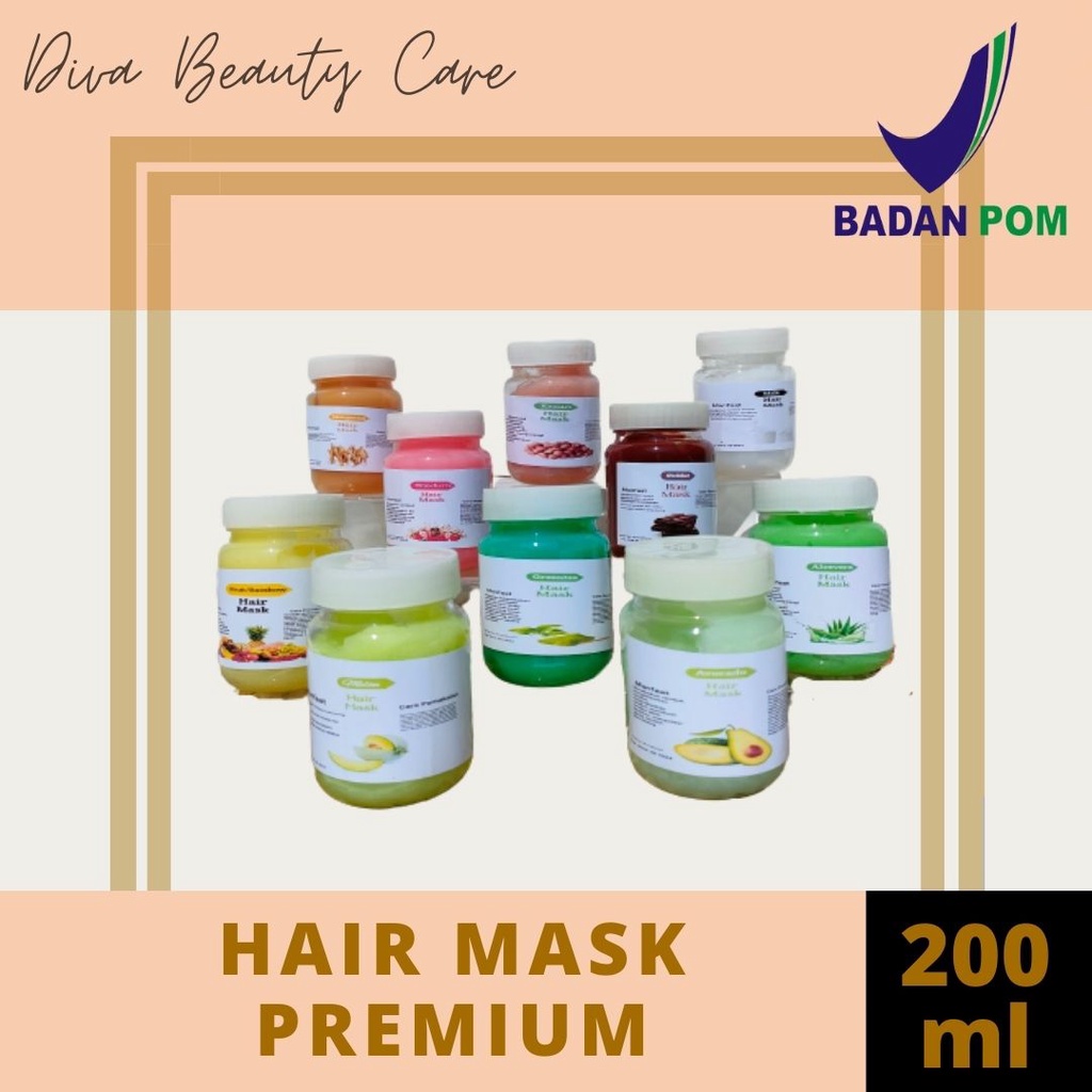 HAIR MASK CREAMBATH SPA PREMIUM//MASKER RAMBUT MURAH