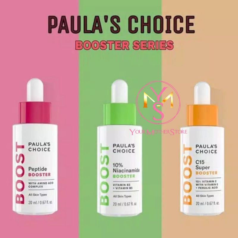 Paula choice Peptide booster/ paula choice C15 Super booster/ paula choice Niacinamide booster