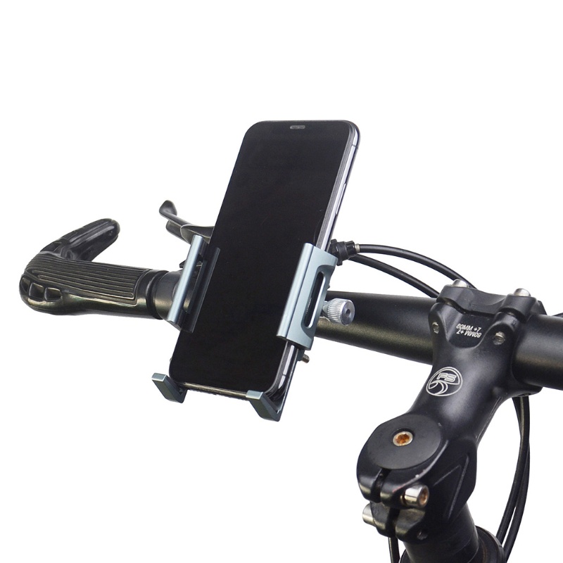 Cre Mount Holder Hp Bahan Aluminum Untuk Stang Sepeda / Motor