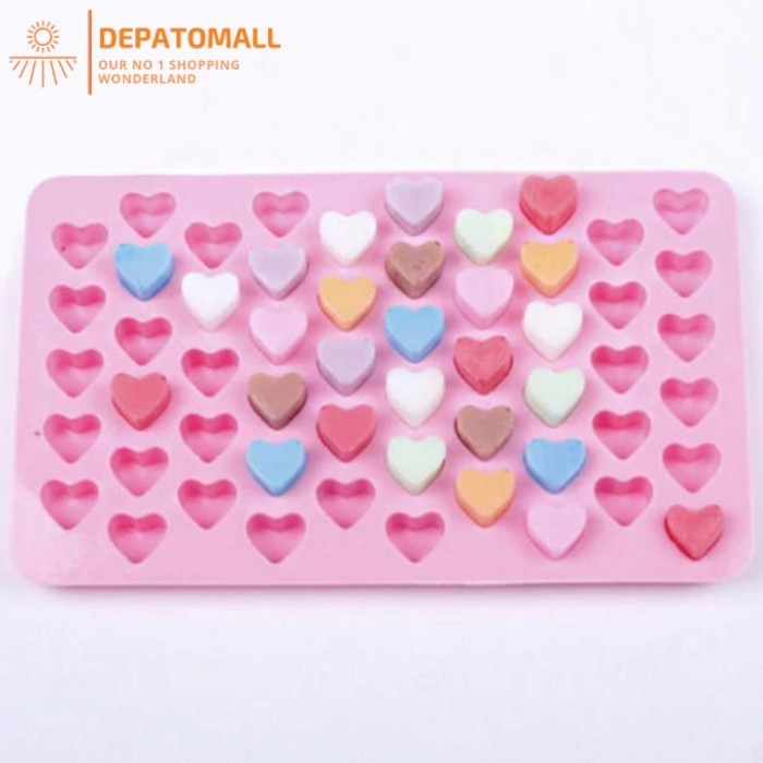 BUY 1 GET 1 Cetakan Coklat Es Batu Ice Cube Tray Mold Model Love