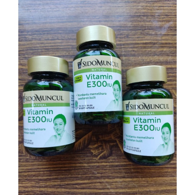 SidoMuncul Vitamin E 300 IU isi 50 softcapsule