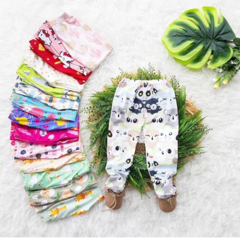 Leging anak perempuan,Legging motif size Xs-Xxl (pilih motif = chat)