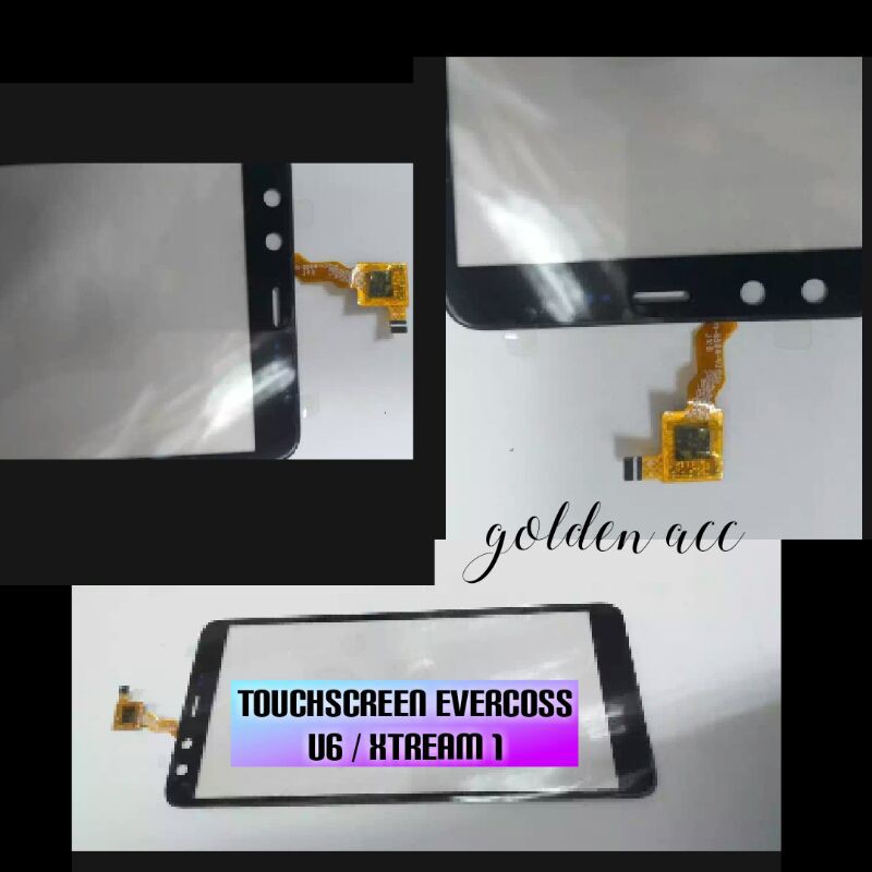 Touchscreen Evercoss U6 Xtream 1 Layar sentuh TS TC Kualitas OC Bisa bayar di tempat COD