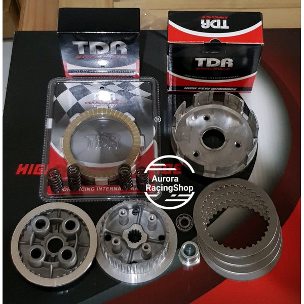 Rumah Kopling Set  Komplit  Kaki Per [4] Yamaha Vega ZR| New Jupiter  Z1 | - TDR Racing
