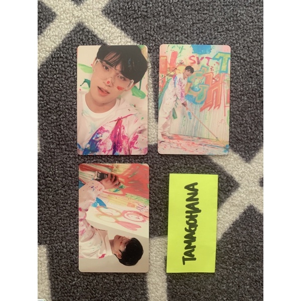SHARING BUNDLE MINGYU SEVENTEEN FACE THE SUN CARAT VER (CARVER) PC OFFICIAL dan RPC